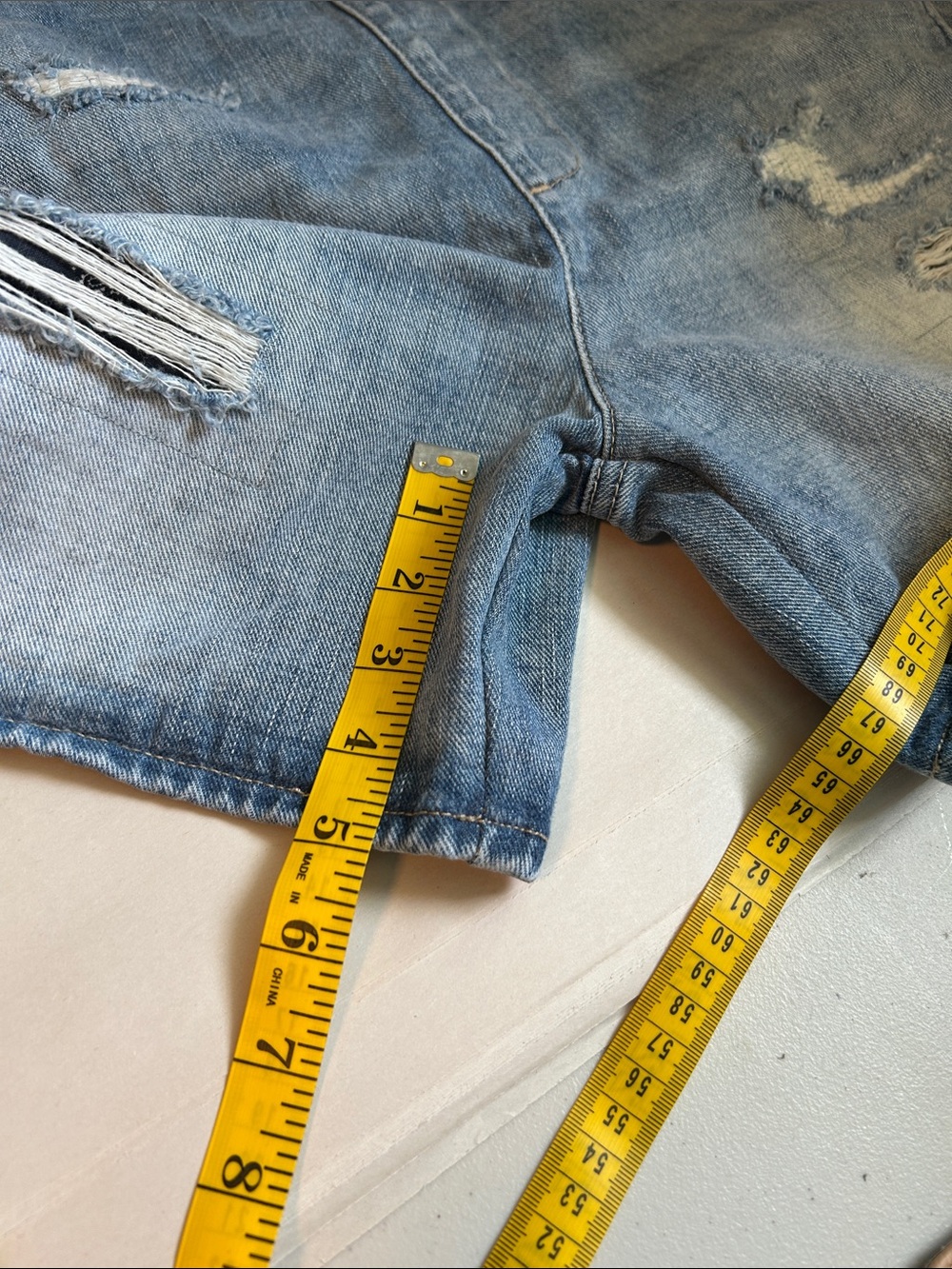 Gap Coastal Cowgirl Boho Denim Overalls Shorts - Picture 10 of 12